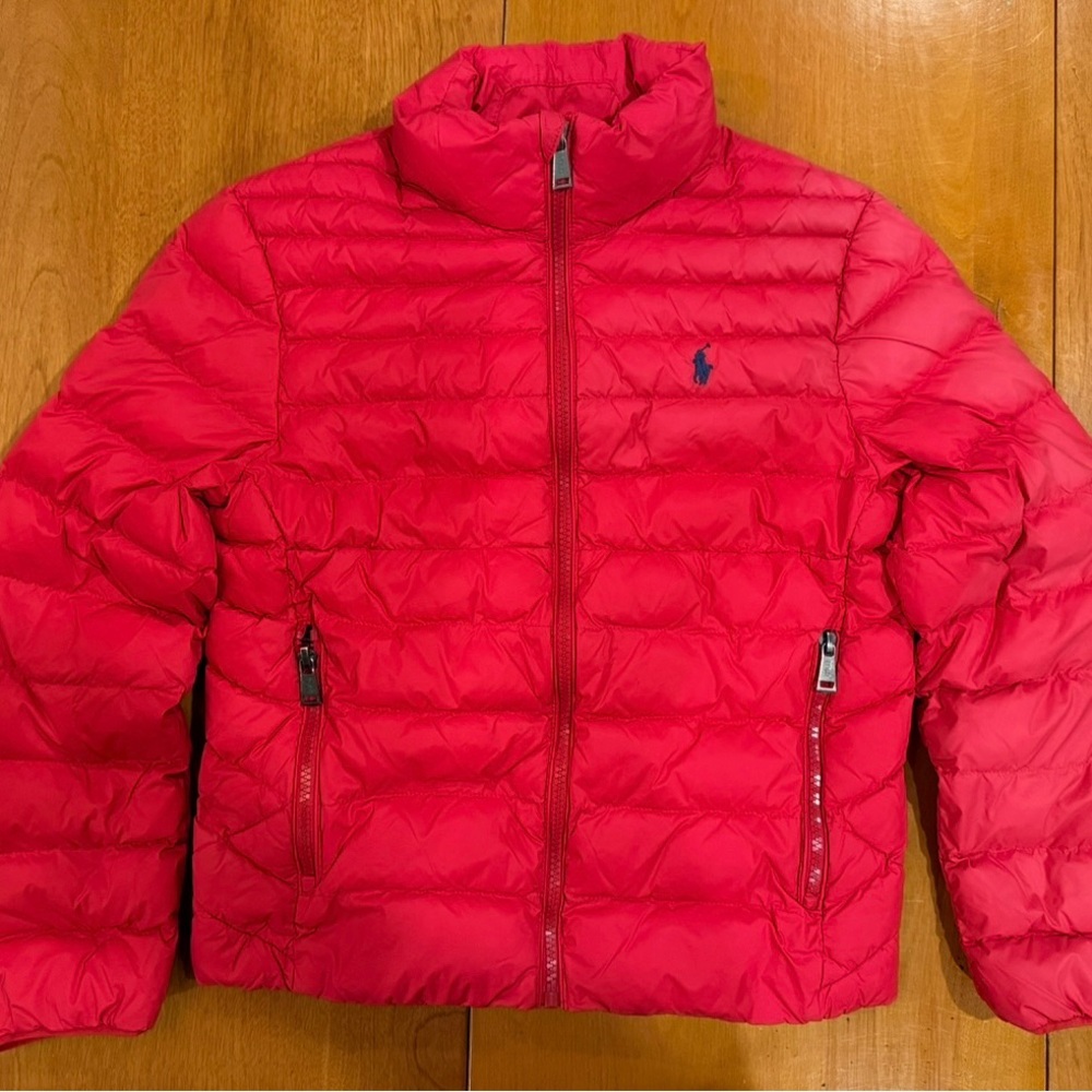 Polo Ralph Lauren Vibrant Red Puffer Jacket